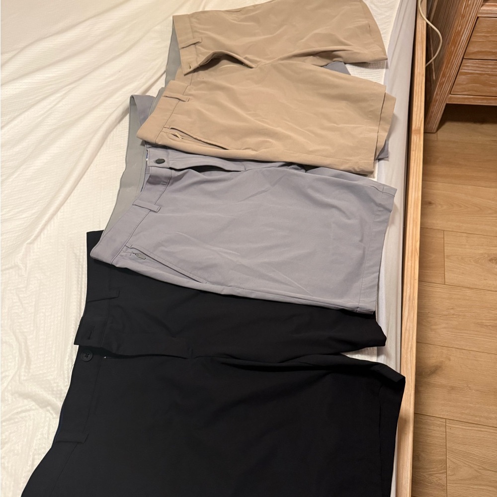 Tommy Bahama Performance Golf/leisure Lot Black Gray Khaki 36/9